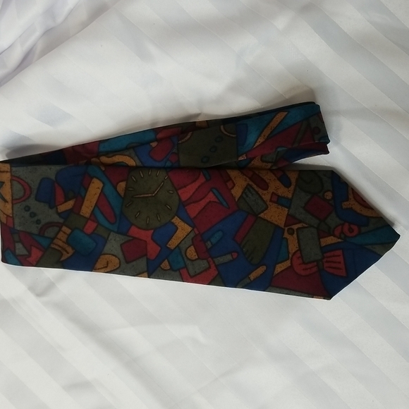 THE BEATLES TIE" MAXWELL SILVER HAMMER" BY APPLE CORPS - Picture 7 of 8